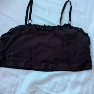 Medium Black Aerie bralette